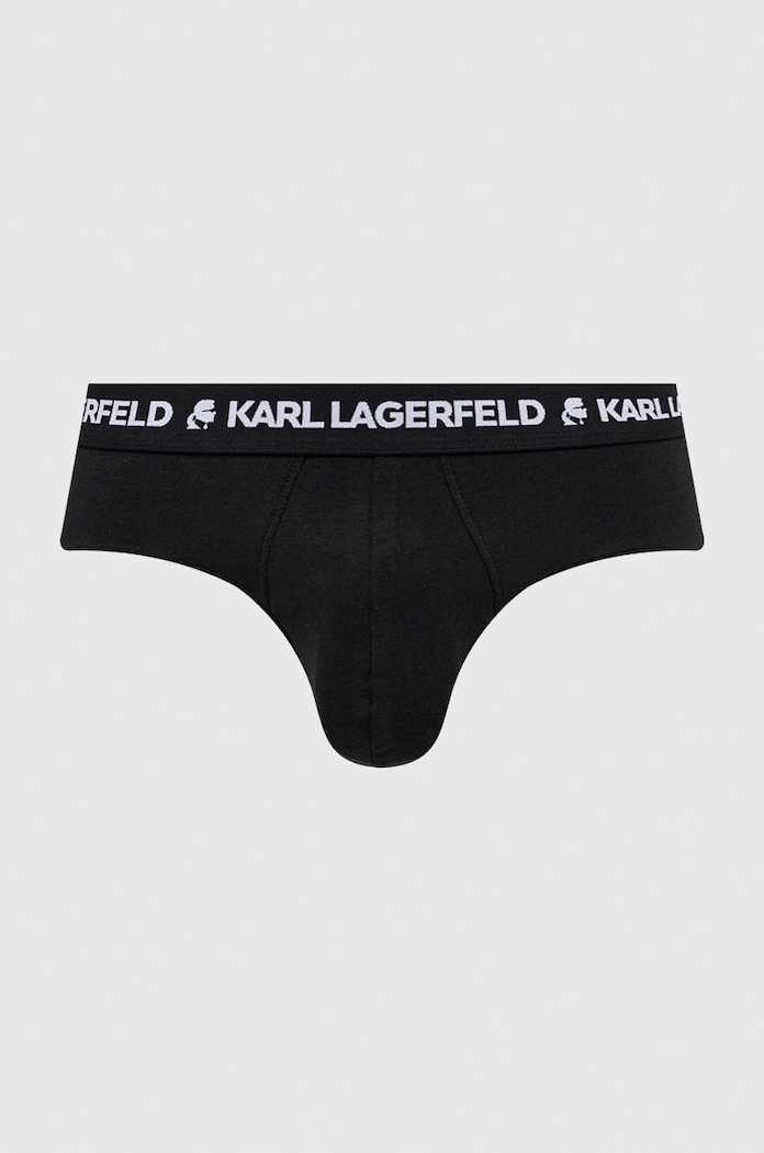 Odjeća Slip gaćice Karl Lagerfeld 225M2102 crna