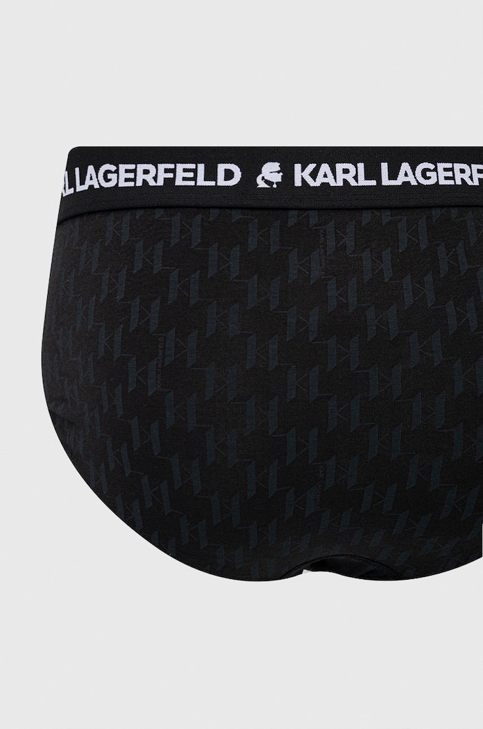 Slip gaćice Karl Lagerfeld crna 225M2102