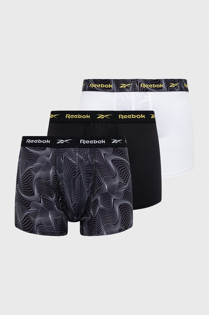 Bokserice Reebok pletivo crna F8376
