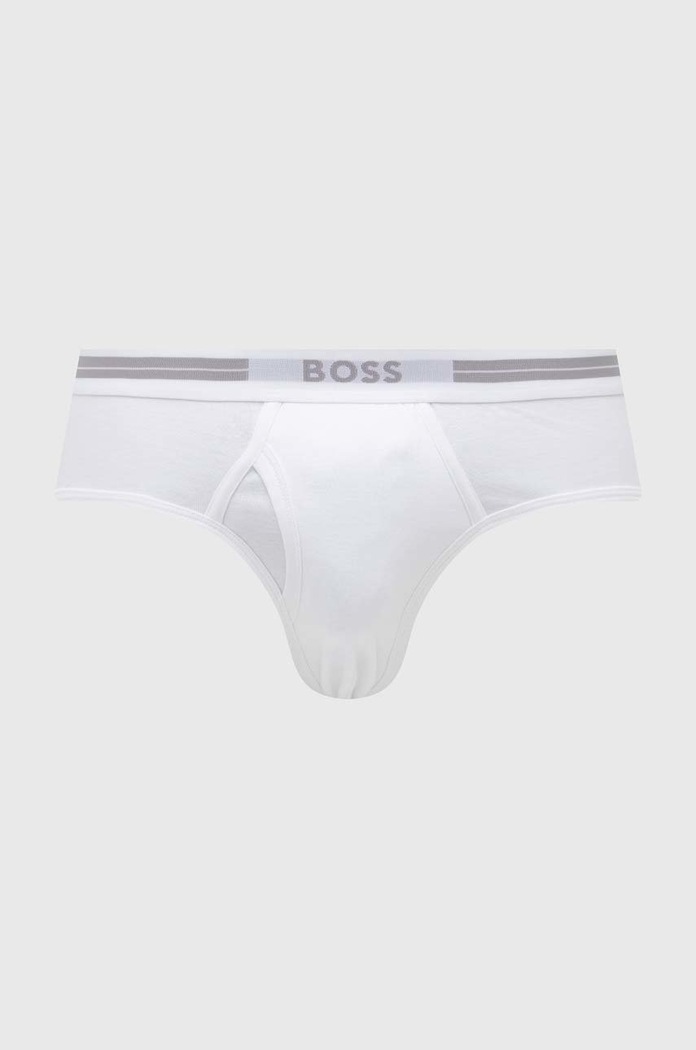 BOSS pamut alsónadrág dzsörzé fehér 50475395