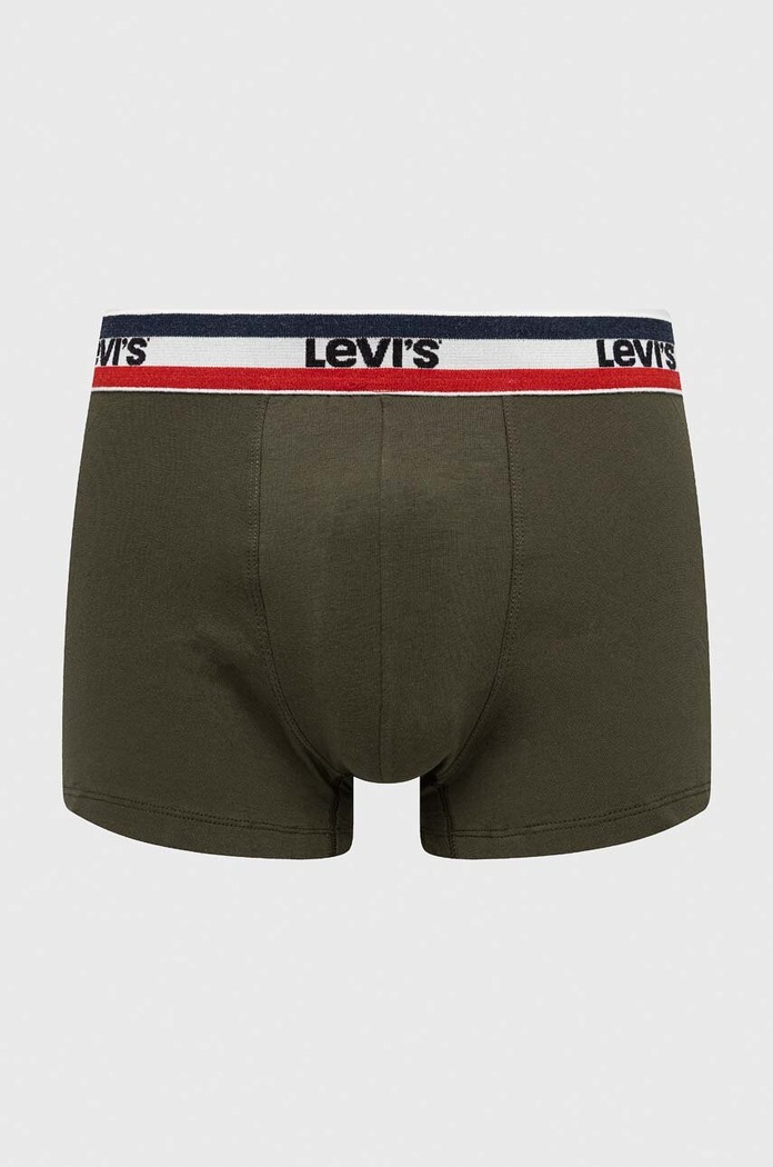 Bokserice Levi's 3-pack 37149.0814 zelena AA00