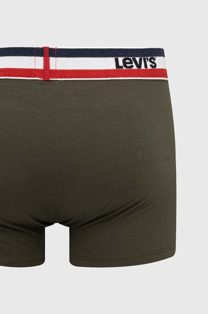 Bokserice Levi's 3-pack 37149.0814 zelena