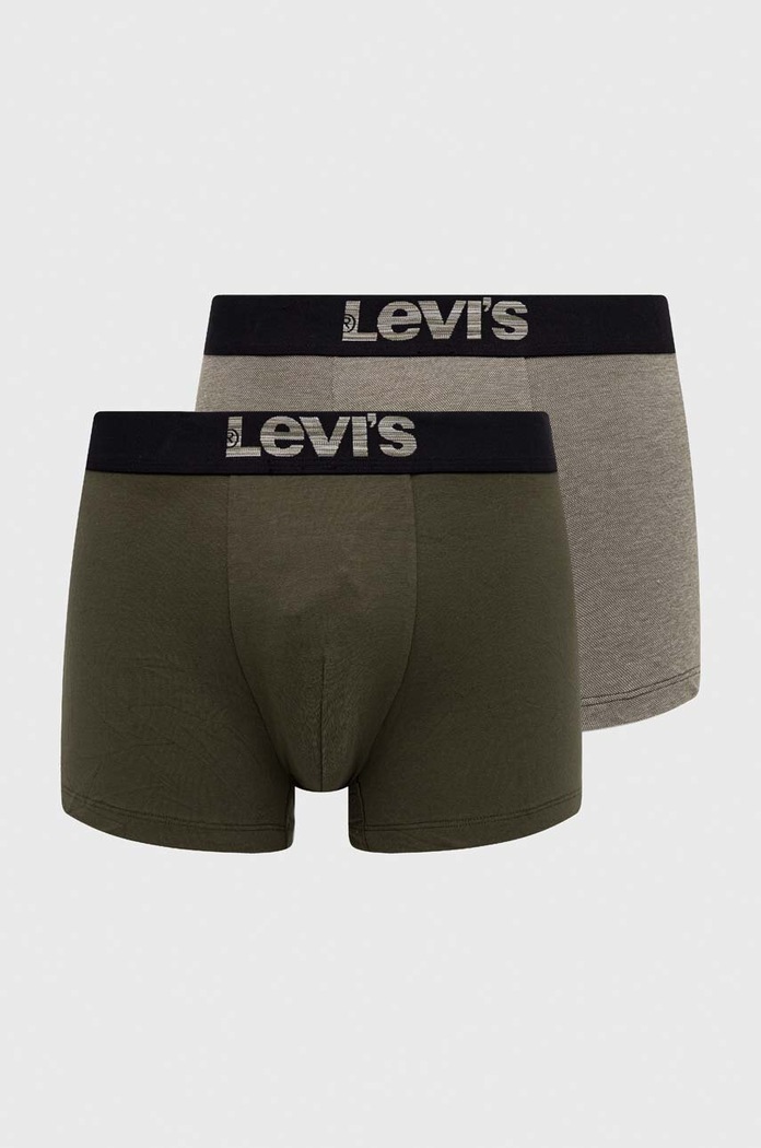 Боксерки Levi's (2 броя) ситен зелен 37149.0807