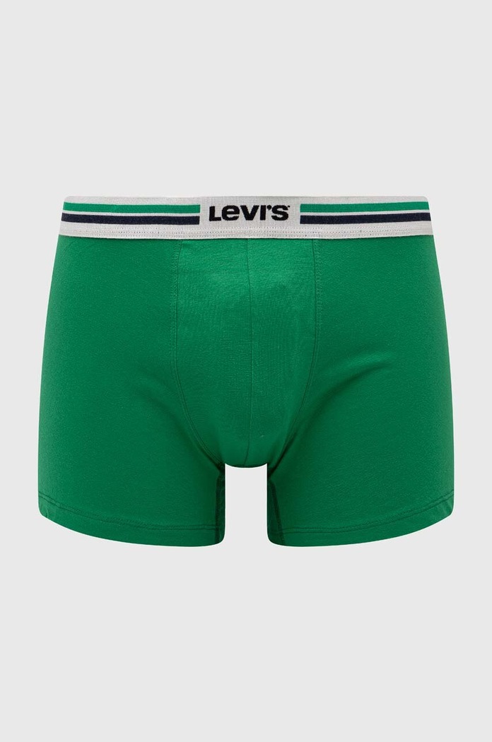 Boxerky Levi's 2-pack 37149.0813 zelená AA00