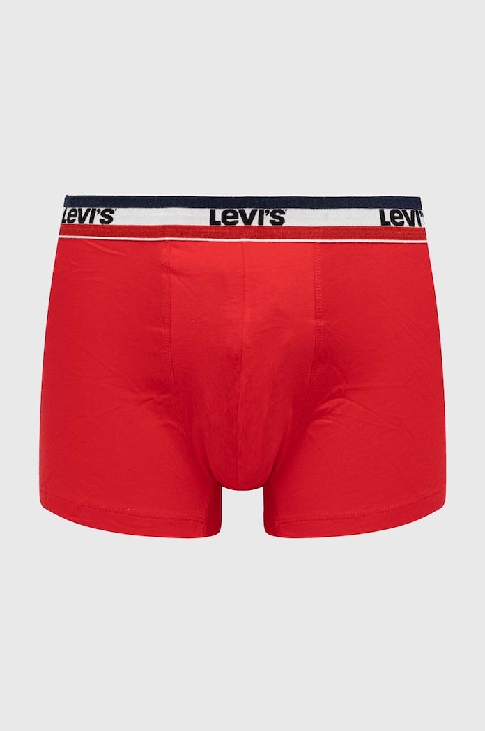Odjeća Bokserice Levi's 2-pack 37149.0817 crvena
