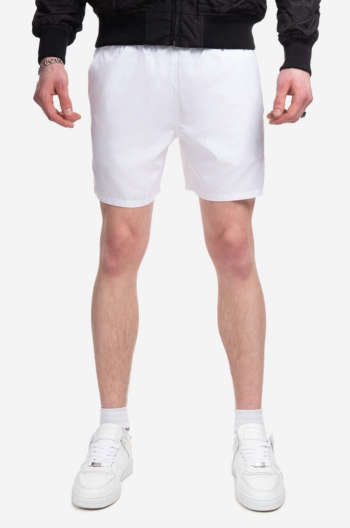 Plavkové šortky Alpha Industries bílá 196931.09