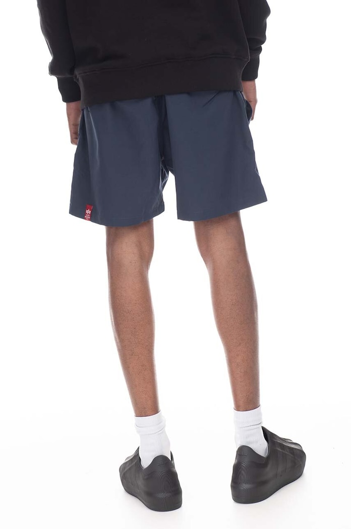 Plavkové šortky Alpha Industries 106810.07 námořnická modř AA00