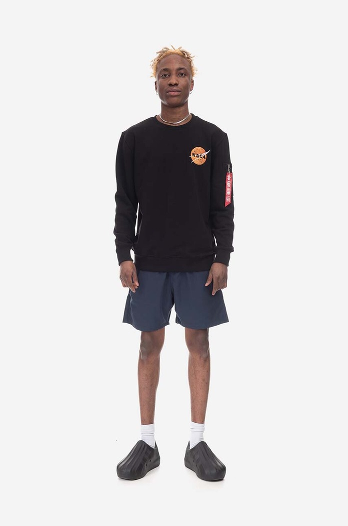 Oblečení Plavkové šortky Alpha Industries 106810.07 námořnická modř