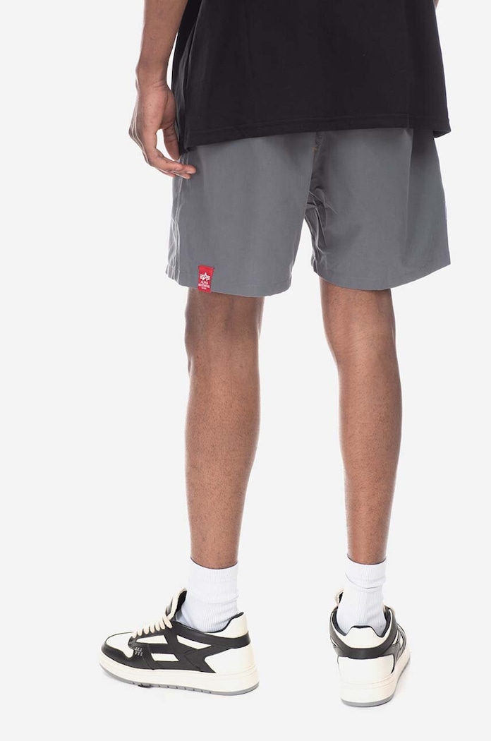 Alpha Industries Plavkové šortky Alpha Industries 106810.136 sivá AA00