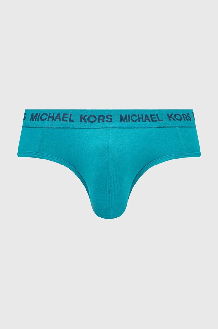 Michael Kors slipy 3-pack niebieski 6F31N20773