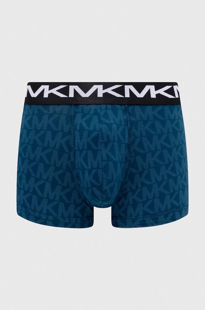 Oblečení Boxerky Michael Kors 3-pack 6F31T10033 námořnická modř