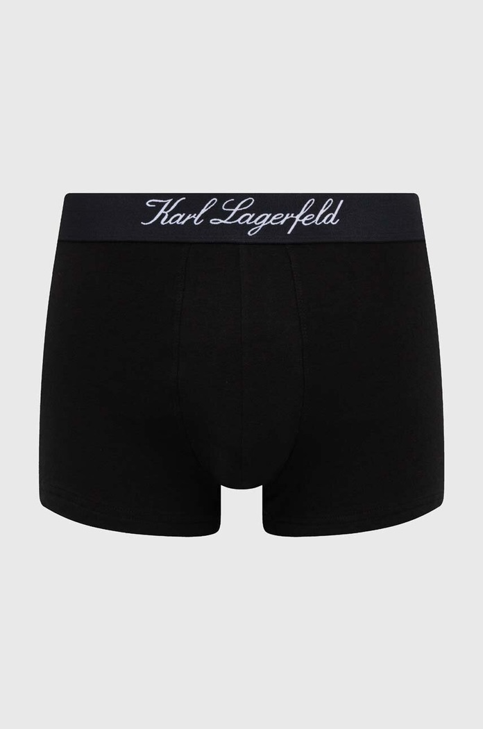 Boxerky Karl Lagerfeld 3-pak 231M2101 čierna AA00