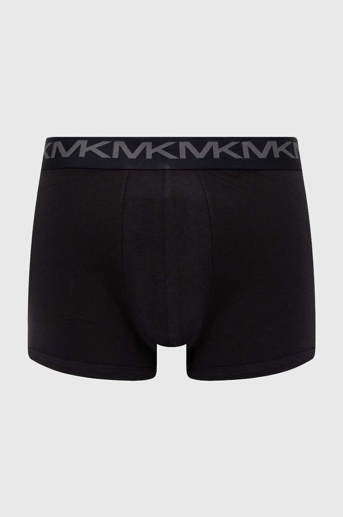 Boxerky Michael Kors 3-pak pletenina čierna 6BR1X10033