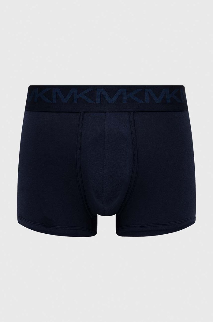 Oblečenie Boxerky Michael Kors 3-pak 6S41T10033 modrá