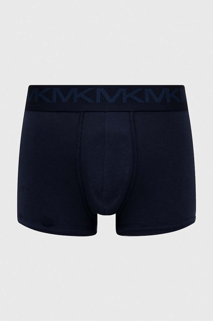 Oblečenie Boxerky Michael Kors 3-pak 6S41T10033 modrá