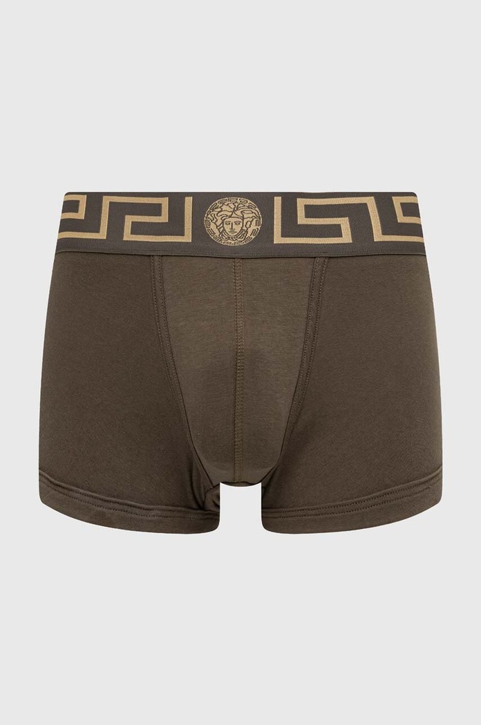 Boxerky Versace pletenina zelená AU10026.A232741