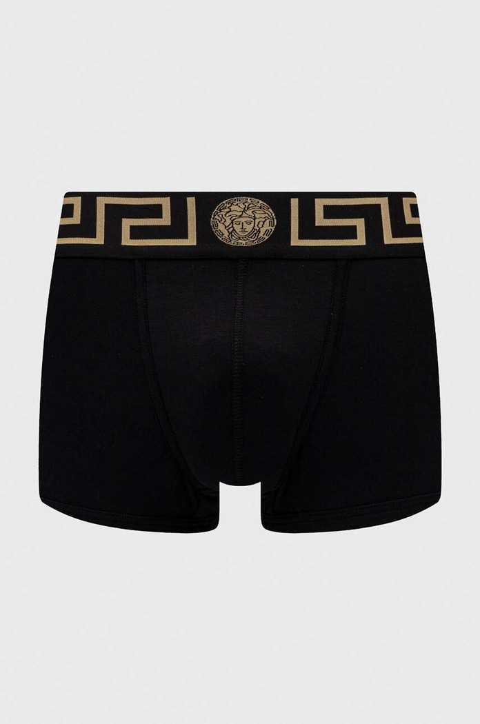 Odzież Versace bokserki 2-pack AU10181.A232741 czarny