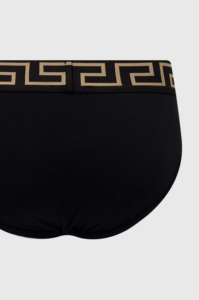 Versace slipy 2-pack AU10180.A232741 szary