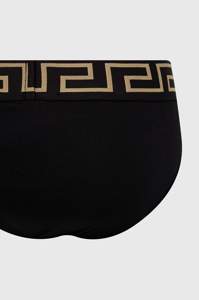 Odzież Versace slipy 2-pack AU10180.A232741 czarny