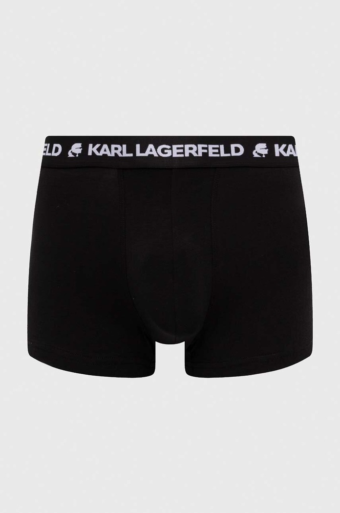 Karl Lagerfeld Boxeri 3-pack 240M2110 negru AA00