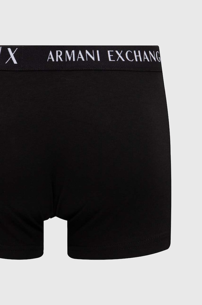 Odzież Armani Exchange bokserki 2-pack 957027.CC282.NOS czarny