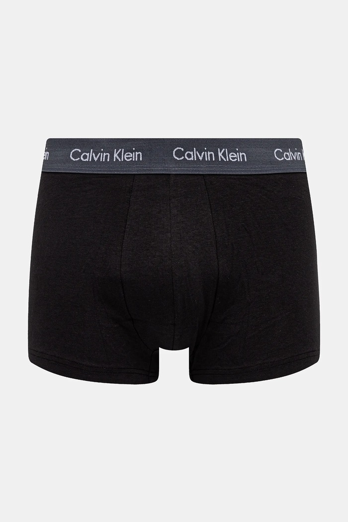 Ρούχα Calvin Klein Underwear μποξεράκια βαμβακερά με ελαστάν 5-pack 000NB2734A μαύρο
