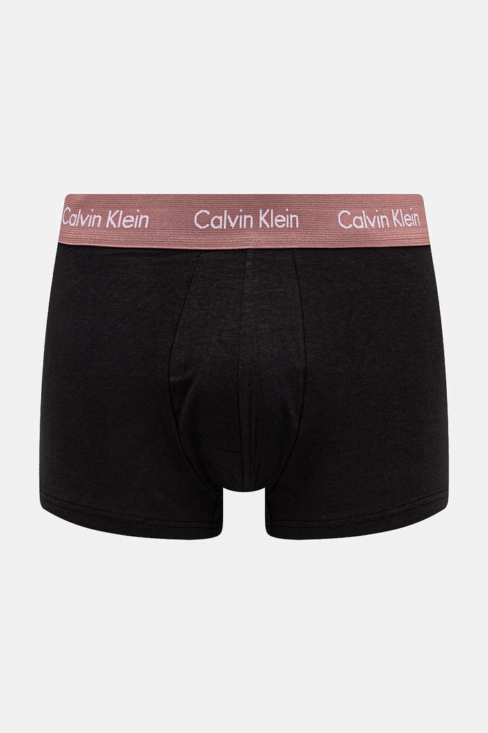 Calvin Klein Underwear μποξεράκια βαμβακερά με ελαστάν 5-pack 000NB2734A μαύρο