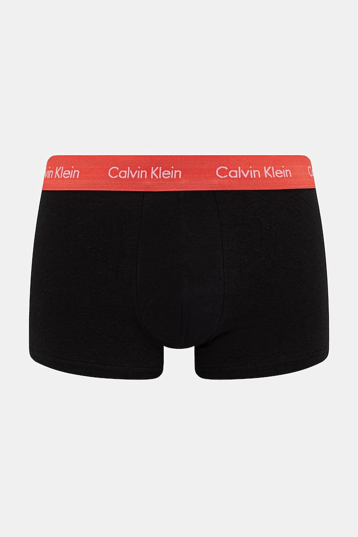 Calvin Klein Underwear boxerky pánske bavlnené s elastanom 5-pak čierna 000NB2734A