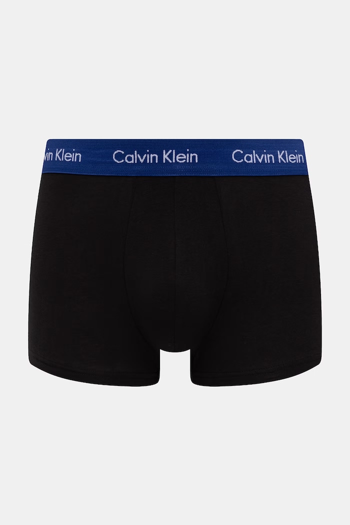 Calvin Klein Underwear boxerky pánské bavlněné s elastanem 5-pack 000NB2734A černá