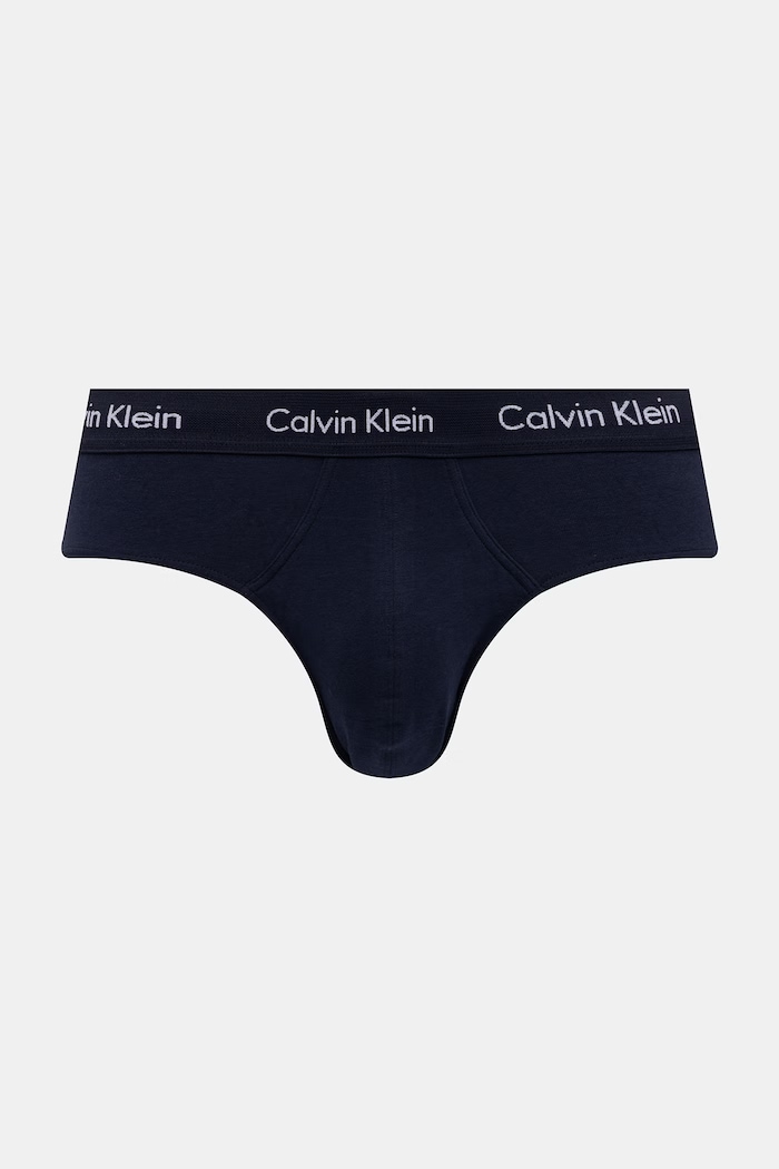 Calvin Klein Underwear slip pentru bărbați pachet de 5 000NB2876A albastru AA00