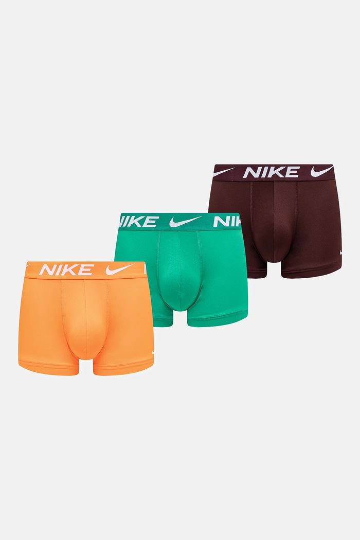 Μποξεράκια Nike 3-pack εφαρμοστό σορτς μπόξερ πράσινο 0000KE1156