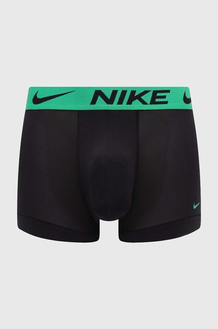 Îmbrăcăminte Nike boxeri mulați bărbați pachet de 3 0000KE1224 negru