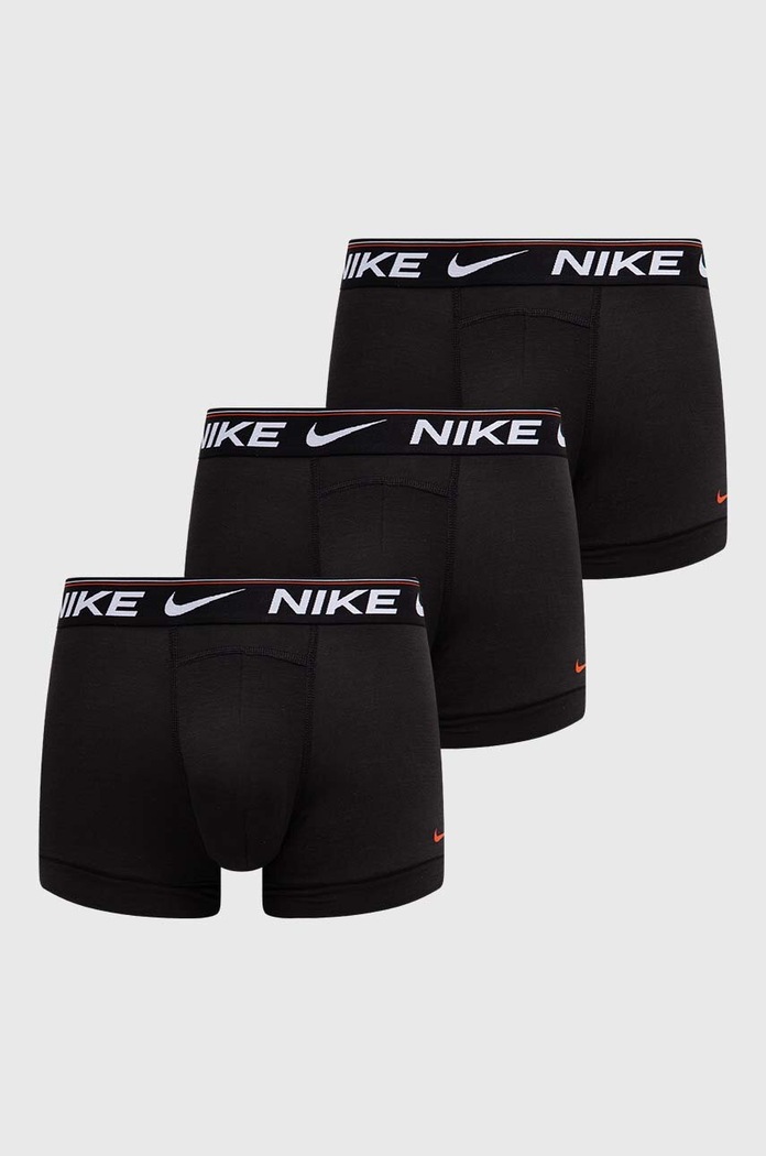 Μποξεράκια Nike 3-pack εφαρμοστό σορτς μπόξερ μαύρο 0000KE1256