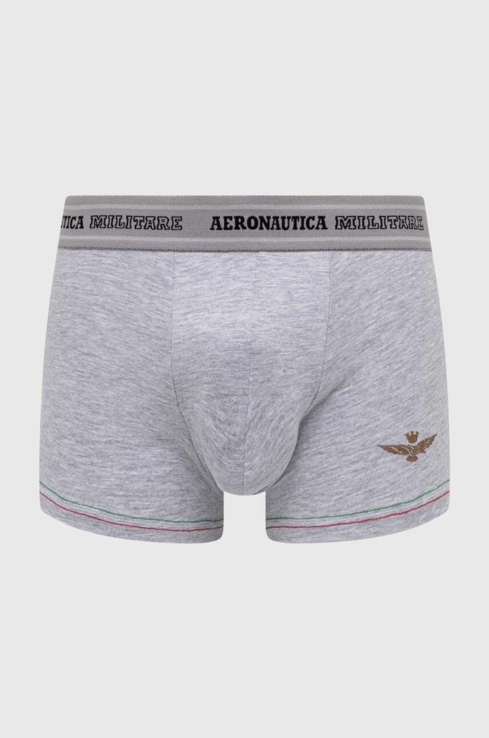 Aeronautica Militare bokserki 2-pack AM1UBX003 szary AA00
