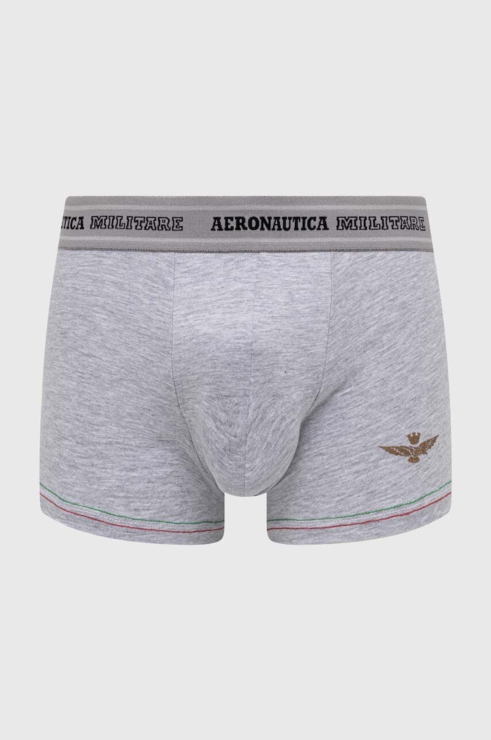 Aeronautica Militare bokserki 2-pack AM1UBX003 szary AA00