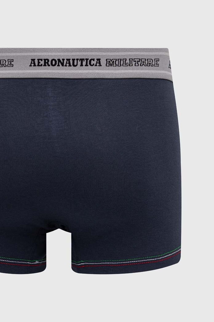 Odzież Aeronautica Militare bokserki 2-pack AM1UBX003 granatowy