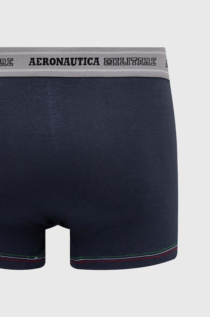 Odzież Aeronautica Militare bokserki 2-pack AM1UBX003 granatowy
