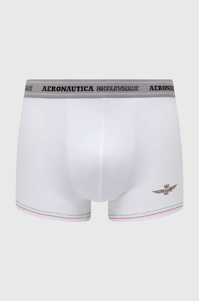 Boxerky Aeronautica Militare 2-pack AM1UBX004 bílá AA00