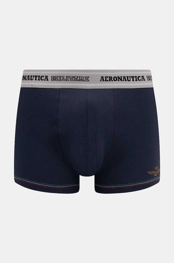 Boxerky Aeronautica Militare 2-pack AM1UBX004 námořnická modř AA00