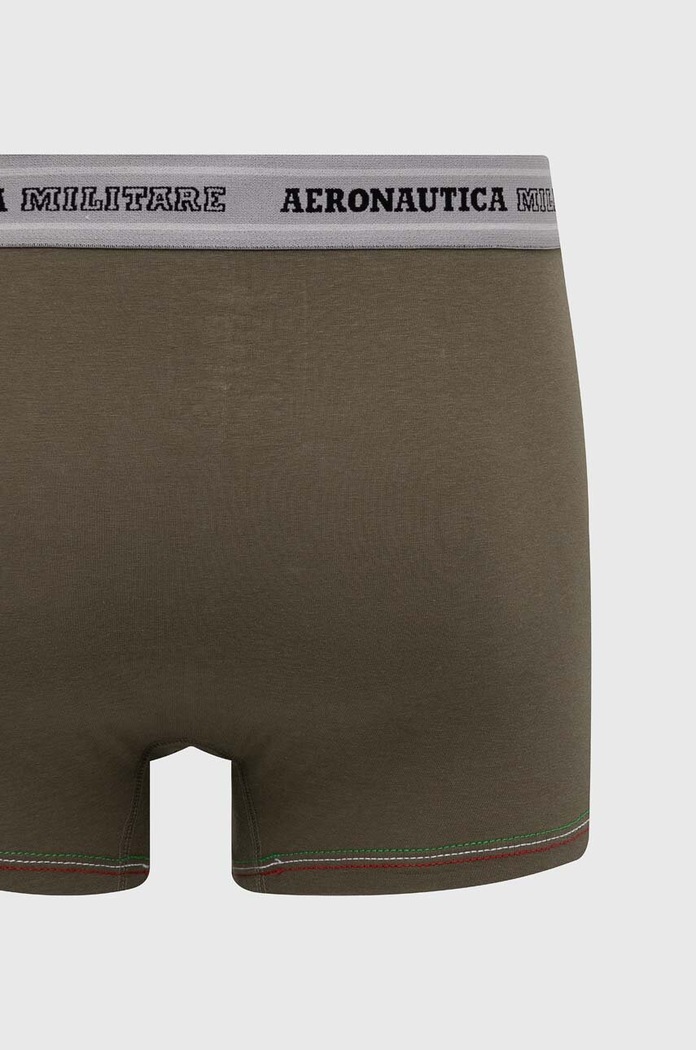 Ρούχα Μποξεράκια Aeronautica Militare 2-pack AM1UBX004 πράσινο