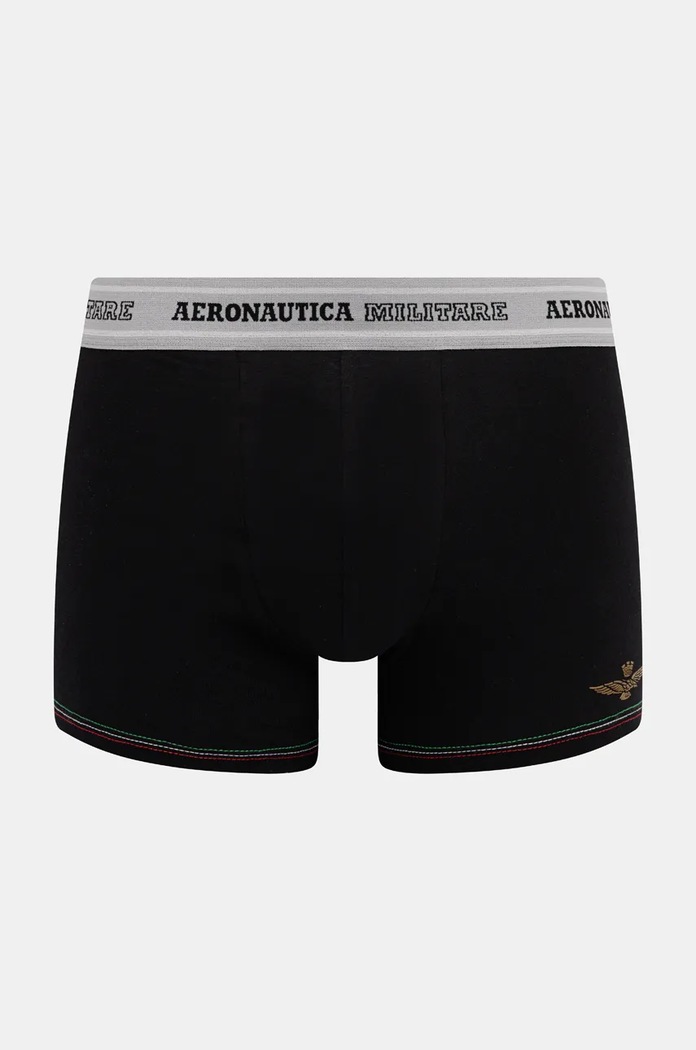 Boxerky Aeronautica Militare 2-pack AM1UBX004 černá AA00