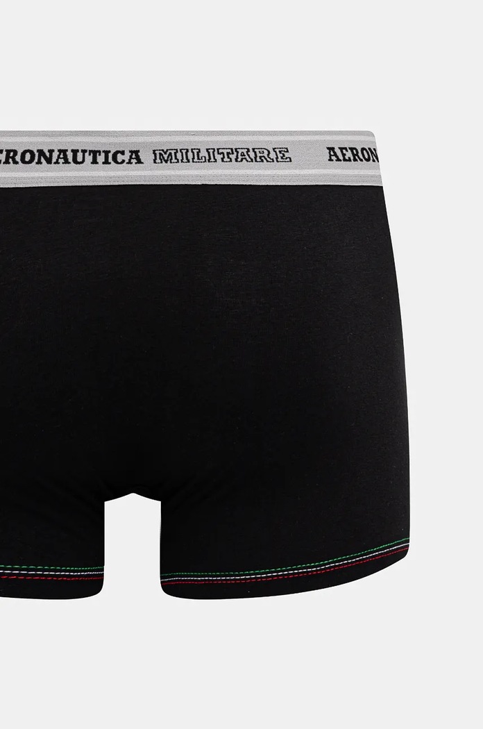 Oblečení Boxerky Aeronautica Militare 2-pack AM1UBX004 černá