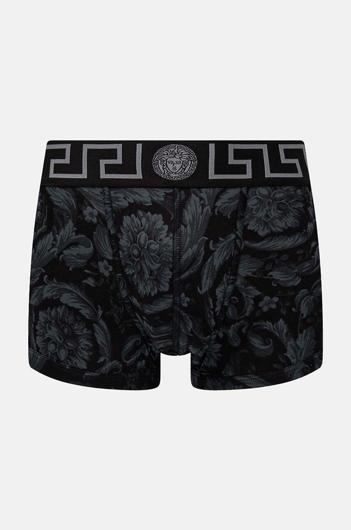 Boxerky Versace pletenina černá 1000957.1A11188