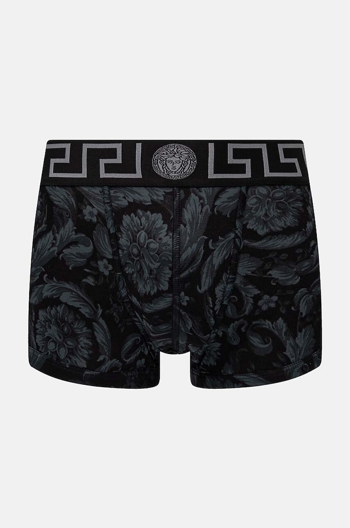 Boxerky Versace pletenina černá 1000957.1A11188