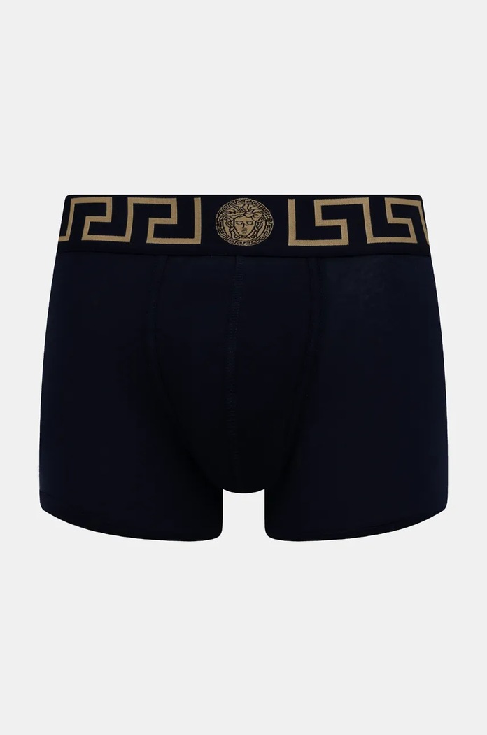 Boxerky Versace pletenina námořnická modř AU10028.1A10011