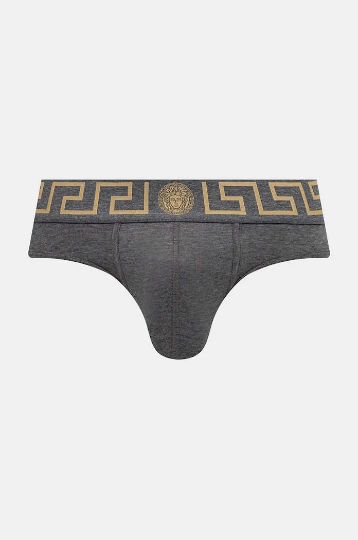 Oblečenie Slipy Versace 3-pak AU10327.1A10011 sivá