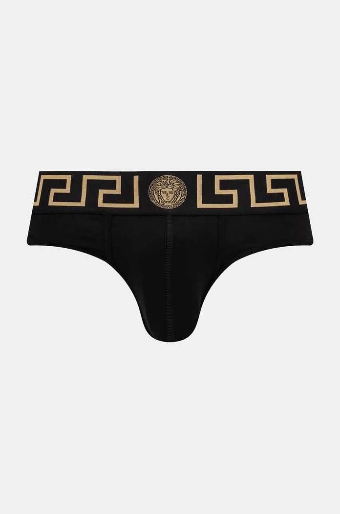 Versace slipy 2-pack AU10180.1A10011 czarny AA00