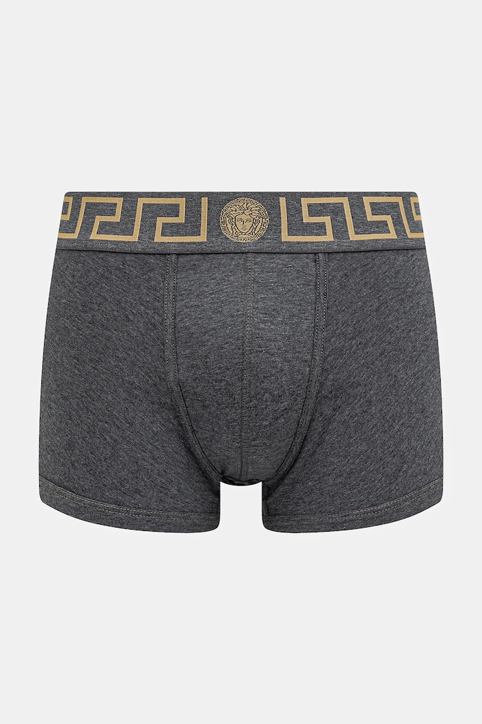 Oblačila Boksarice Versace 2-pack AU10181.1A10011 črna