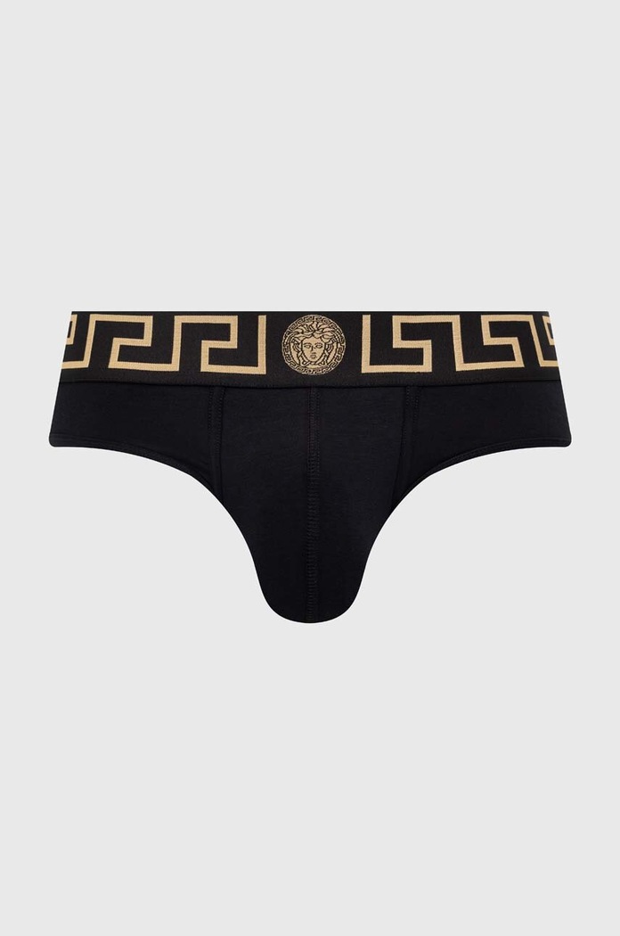 Moške spodnjice Versace Pletenina črna AU10027.1A10011