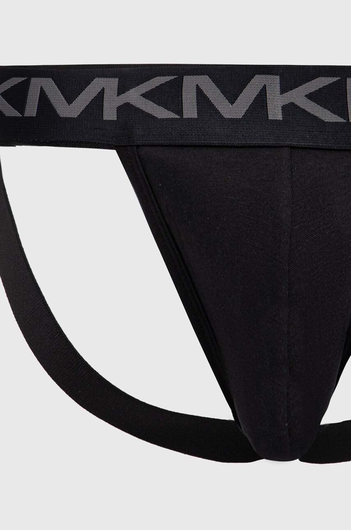 Εσώρουχο jockstrap Michael Kors 3-pack μαύρο 6BR1J10033